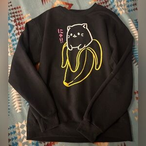 Bananya crew neck